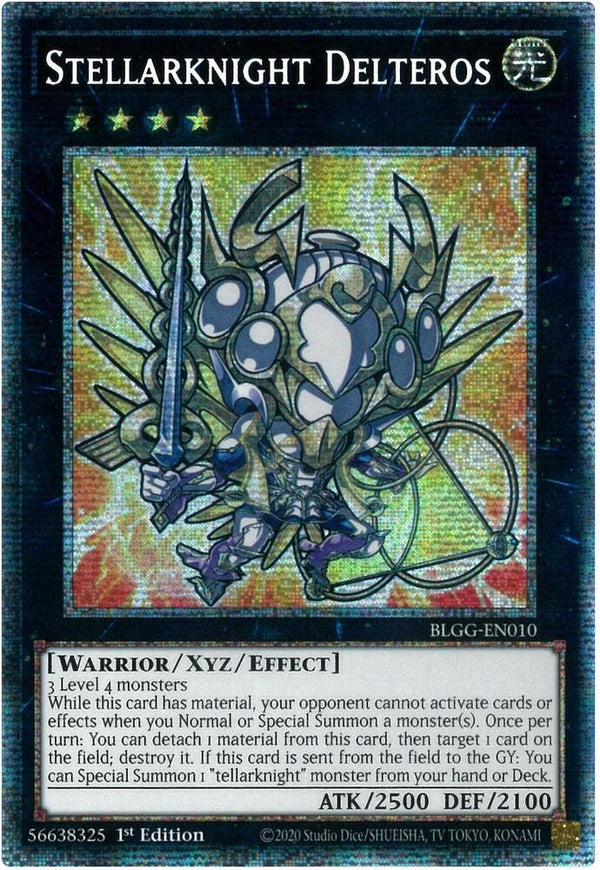 Stellarknight Delteros (Starlight Rare) (BLGG-EN010) - Yu-Gi-Oh!