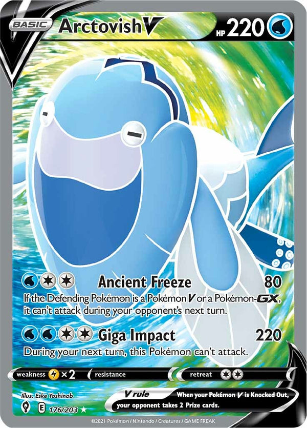 Arctovish V (176/203) [Sword & Shield: Evolving Skies] - Pokémon