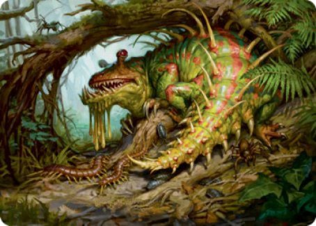 Blex, Vexing Pest Art Card [Strixhaven: School of Mages Art Series] - Magic: The Gathering
