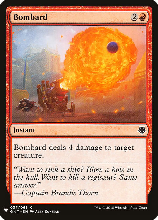 Bombard [Mystery Booster] - Magic: The Gathering