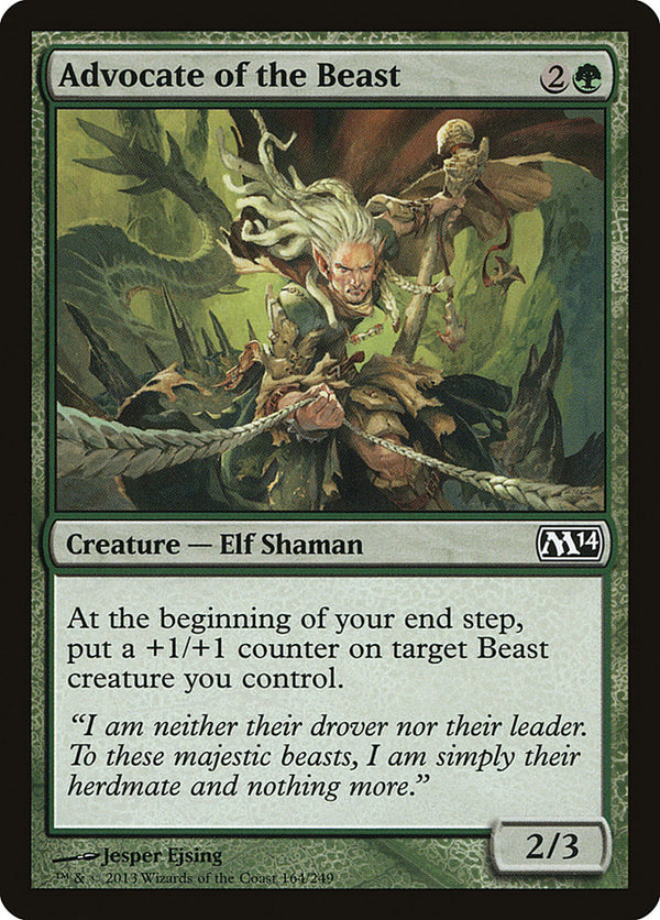 Advocate of the Beast [Magic 2014] - Magic: The Gathering