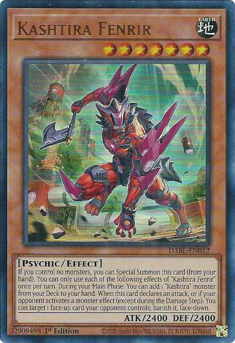 Kashtira Fenrir [DABL-EN012] Ultra Rare - Yu-Gi-Oh!