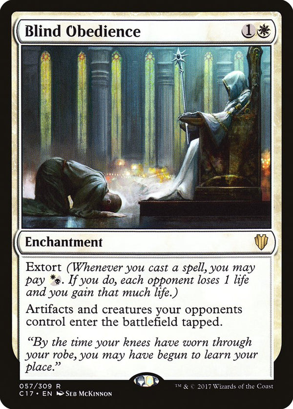 Blind Obedience [Commander 2017] - Magic: The Gathering