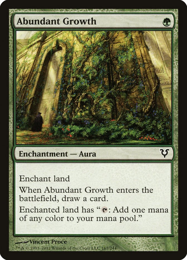 Abundant Growth [Avacyn Restored] - Magic: The Gathering