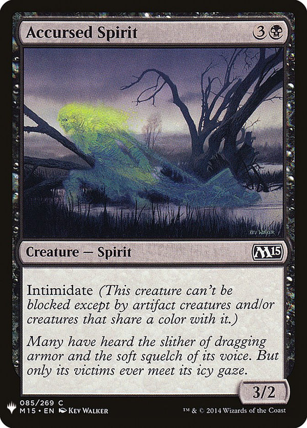 Accursed Spirit [Mystery Booster] - Magic: The Gathering