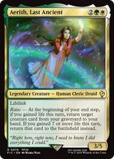 Aerith, Last Ancient [FINAL FANTASY Commander] - Magic: The Gathering