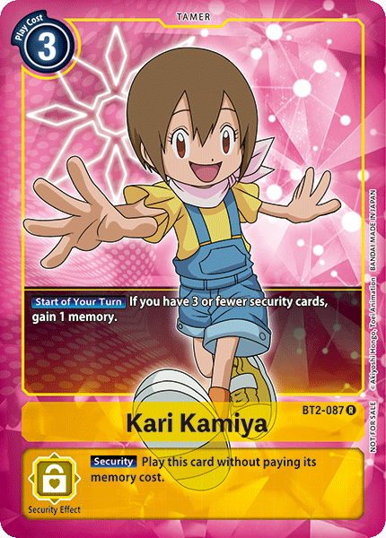 Kari Kamiya [BT2-087] (Buy-A-Box Promo) [Release Special Booster Ver.1