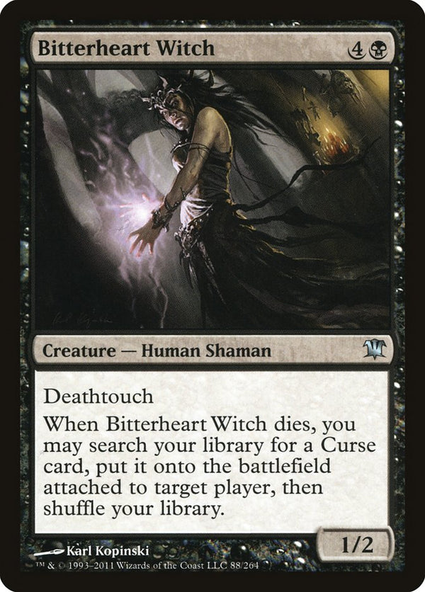 Bitterheart Witch [Innistrad] - Magic: The Gathering