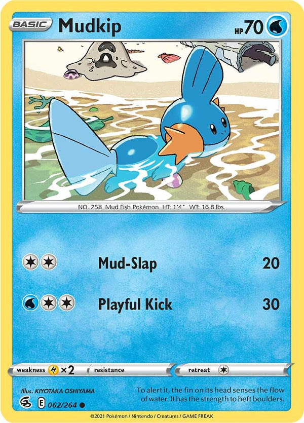 Mudkip (062/264) [Sword & Shield: Fusion Strike] - Pokémon