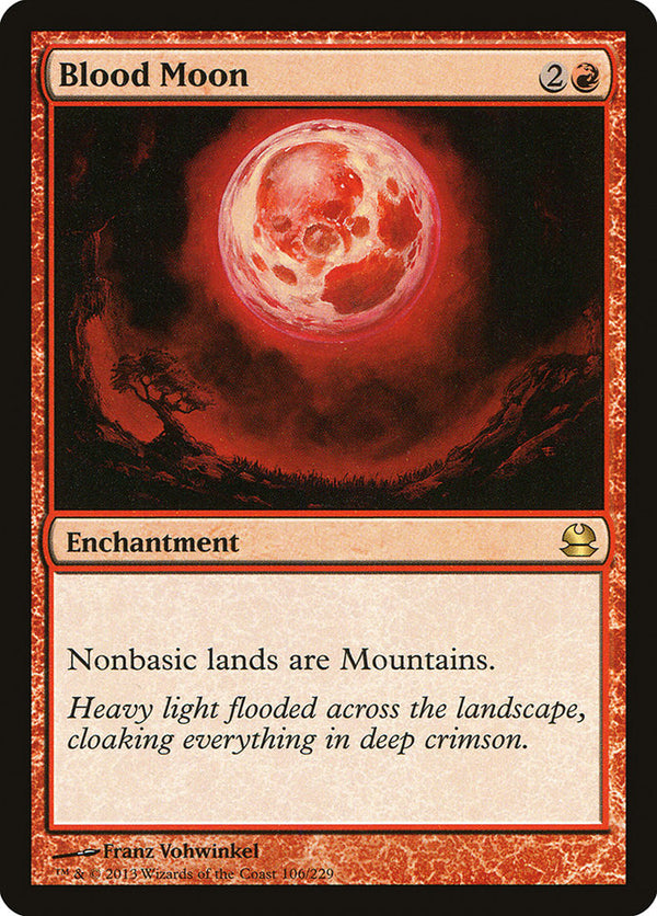 Blood Moon [Modern Masters] - Magic: The Gathering