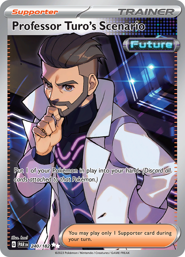 Professor Turo's Scenario (240/182) [Scarlet & Violet: Paradox Rift] - Pokémon