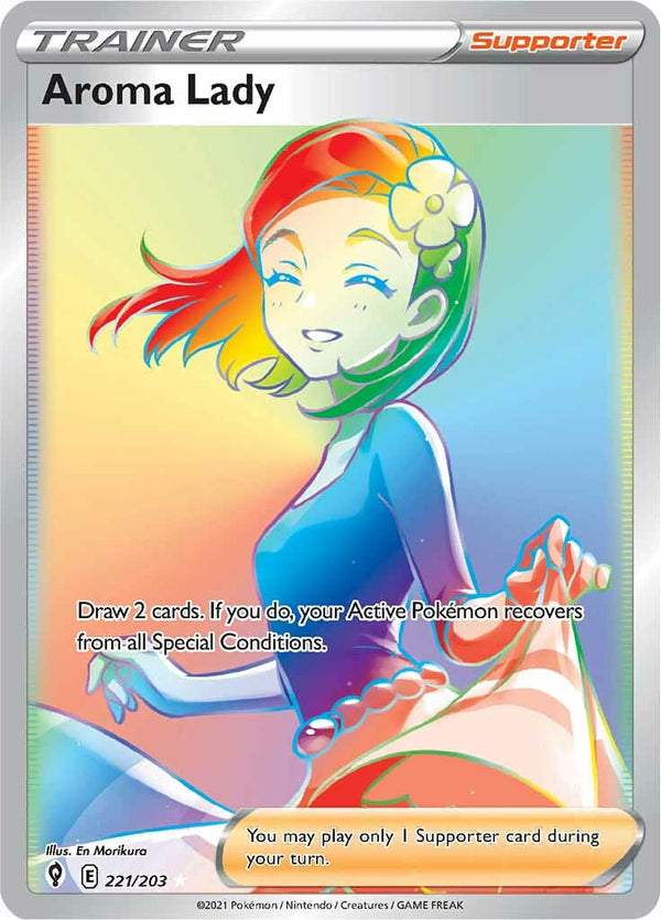Aroma Lady (221/203) [Sword & Shield: Evolving Skies] - Pokémon