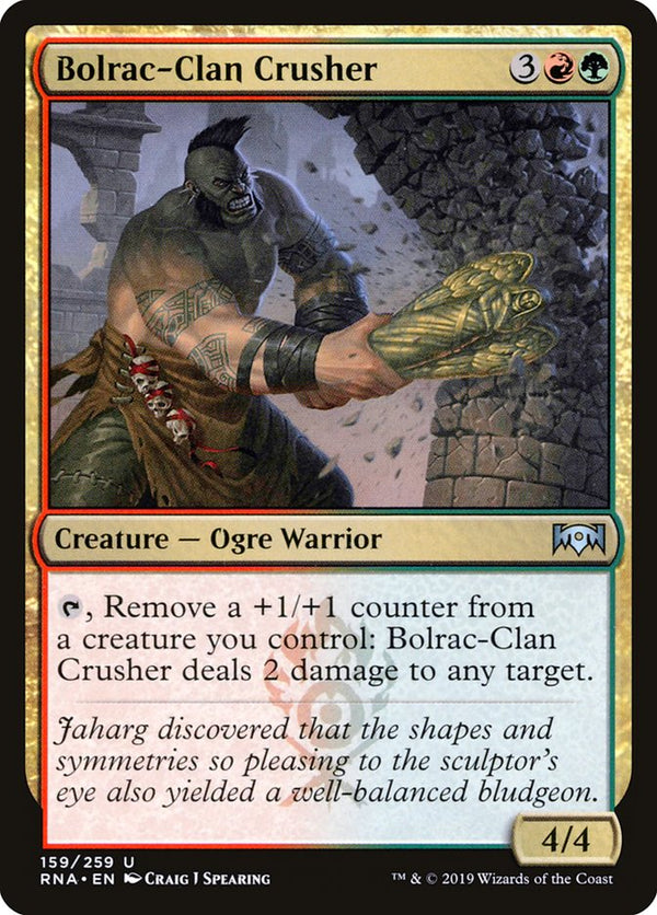 Bolrac-Clan Crusher [Ravnica Allegiance] - Magic: The Gathering