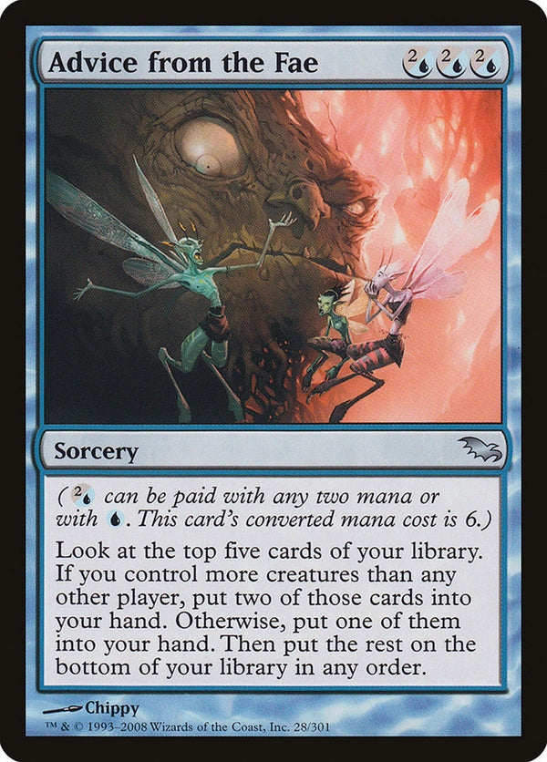 Advice from the Fae [Shadowmoor] - Magic: The Gathering