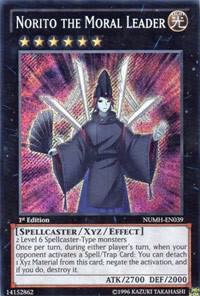 Norito the Moral Leader (NUMH-EN039) [Secret Rare] - Yu-Gi-Oh!