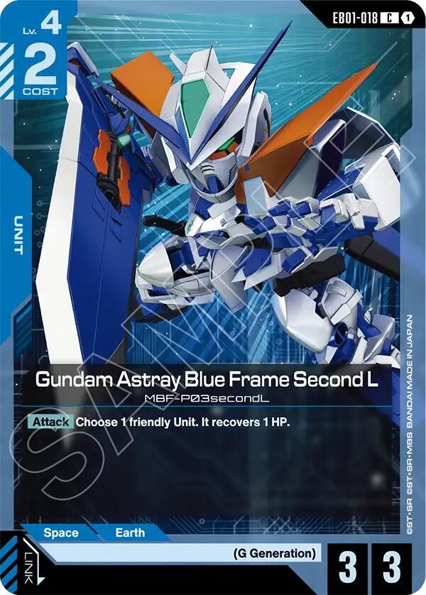 Gundam Astray Blue Frame Second L