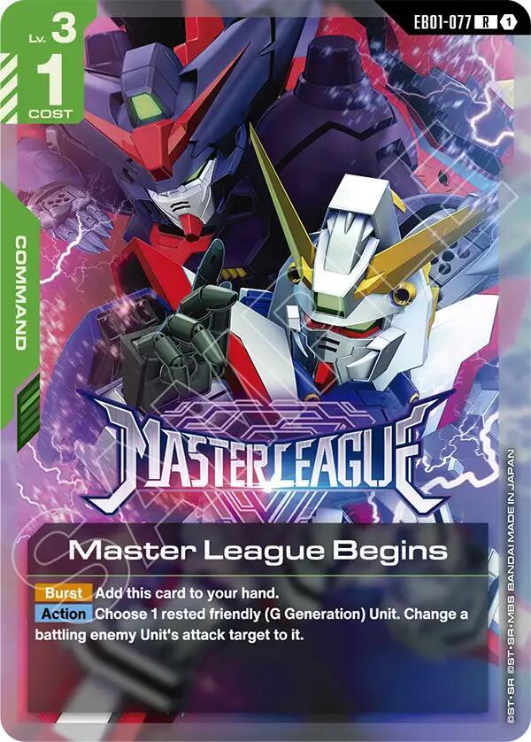 Master League Begins