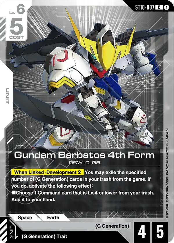 Gundam Barbatos 4th Form