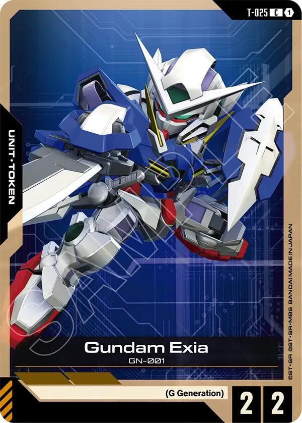 Gundam Exia (T-025) Token