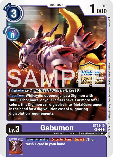 Gabumon (World Championship 26–27 Regionals Season 2)