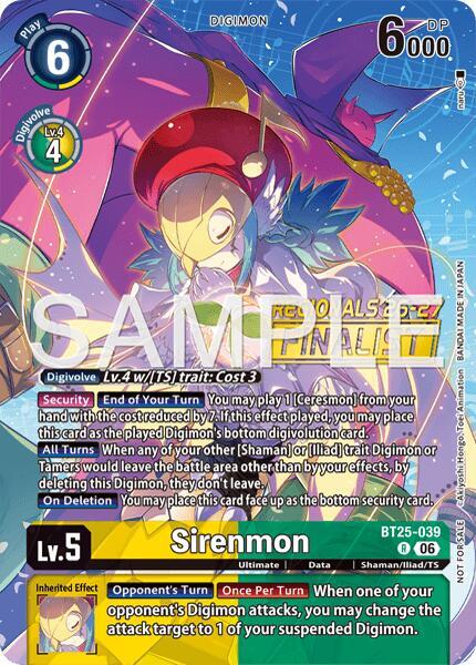 Sirenmon (Regionals 26-27 Season 2 Finalist)
