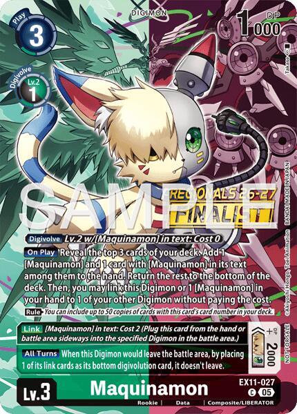 Maquinamon (Regionals 26-27 Season 2 Finalist)