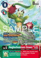Aegiochusmon: Green [BT25-053] (Event Pack 10) [Dual Revolution] - Digimon