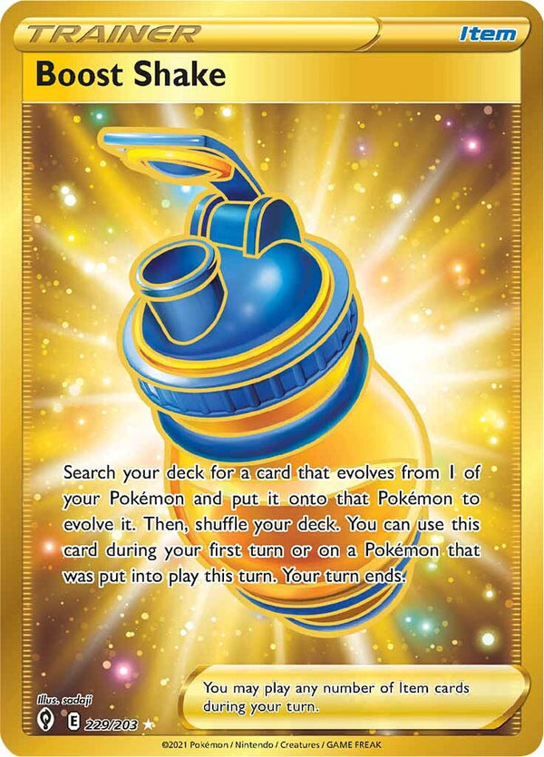 Boost Shake (229/203) [Sword & Shield: Evolving Skies] - Pokémon