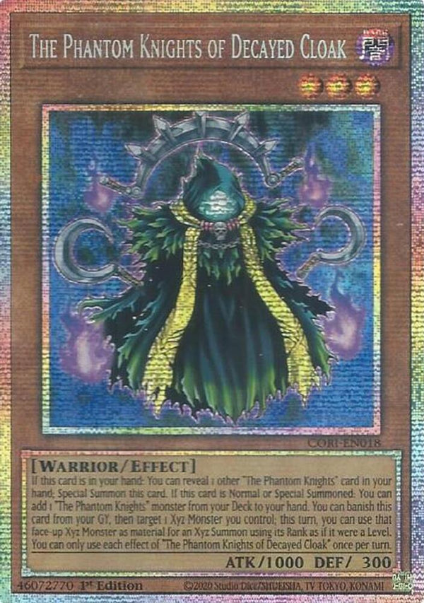 The Phantom Knights of Decayed Cloak (Starlight Rare) (CORI-EN018) - Yu-Gi-Oh!