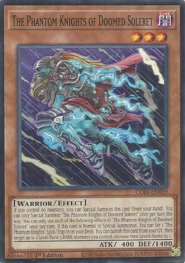 The Phantom Knights of Doomed Soleret [CORI-EN019] Common - Yu-Gi-Oh!