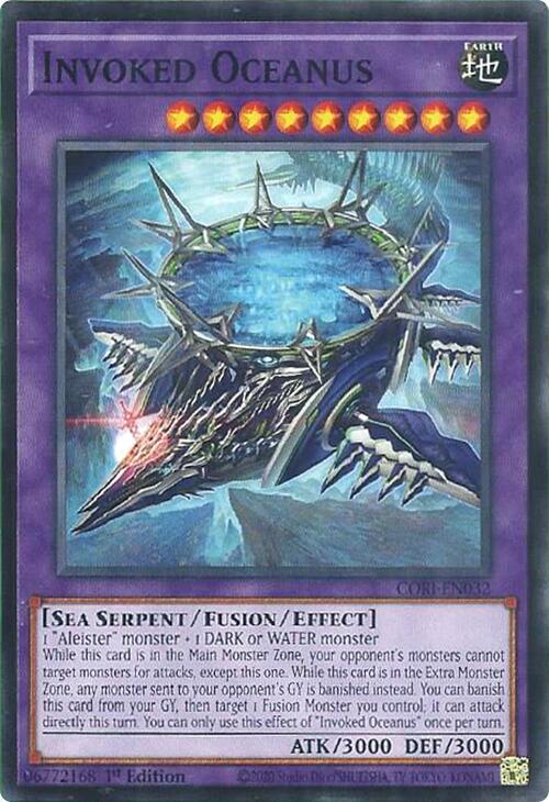 Invoked Oceanus (CORI-EN032) [Common] - Yu-Gi-Oh!
