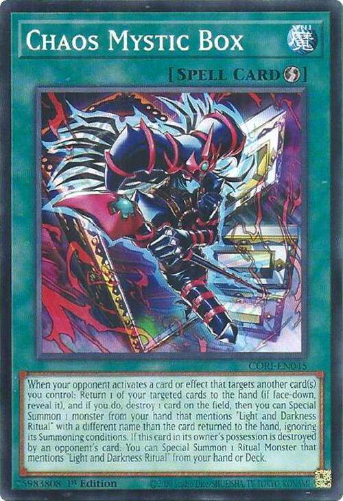 Chaos Mystic Box [CORI-EN045] Common - Yu-Gi-Oh!