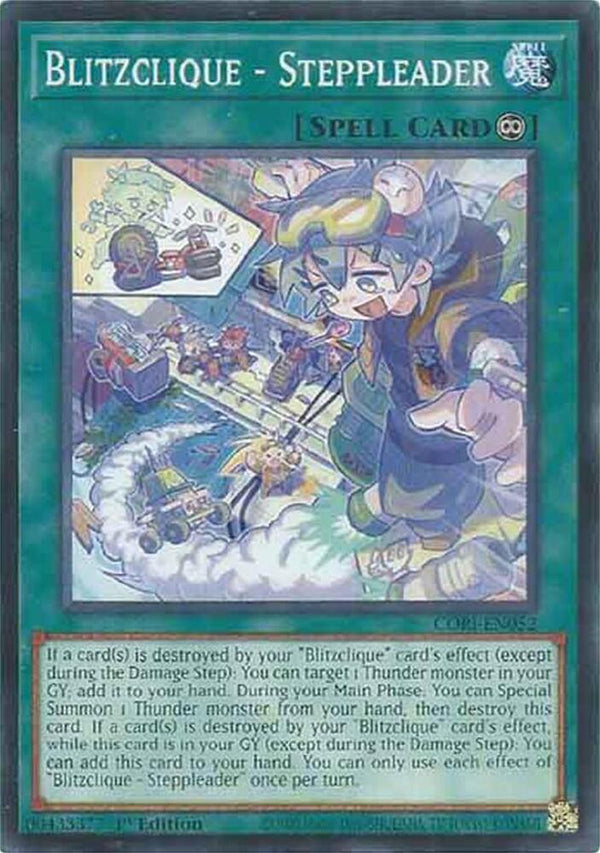 Blitzclique - Steppleader (CORI-EN052) [Common] - Yu-Gi-Oh!