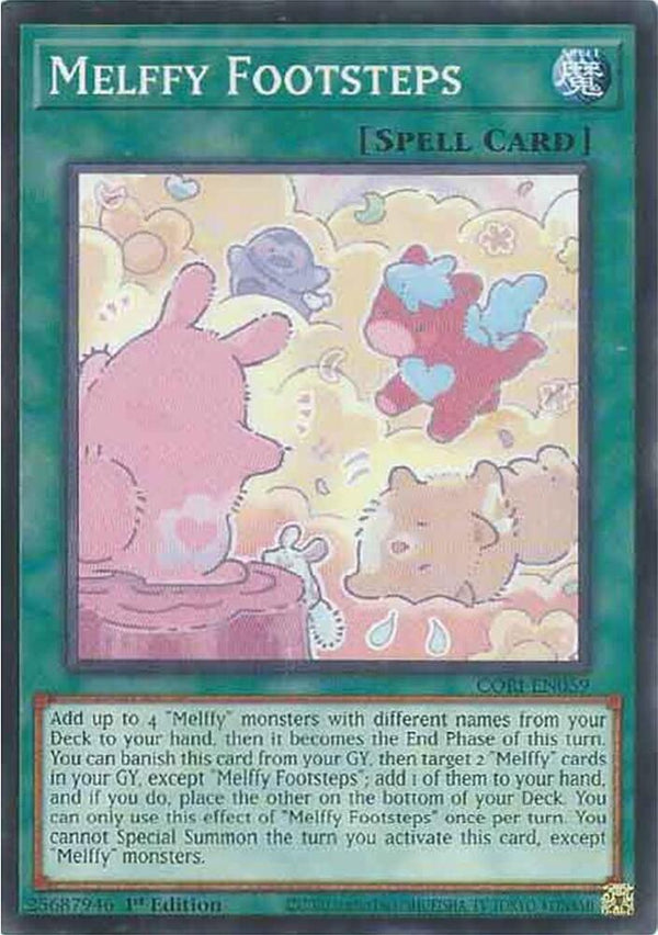 Melffy Footsteps (CORI-EN059) [Common] - Yu-Gi-Oh!