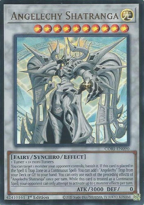 Angelechy Shatranga (CORI-EN090) [Ultra Rare] - Yu-Gi-Oh!