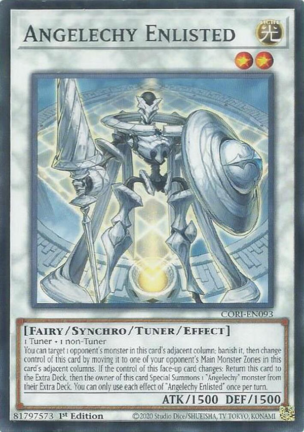 Angelechy Enlisted [CORI-EN093] Common - Yu-Gi-Oh!