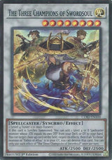 The Three Champions of Swordsoul (CORI-EN100) [Super Rare] - Yu-Gi-Oh!