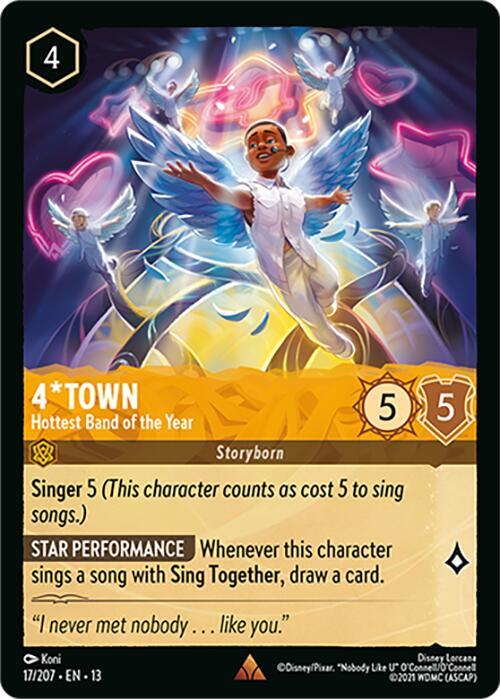 4*Town - Hottest Band of the Year - Disney Lorcana