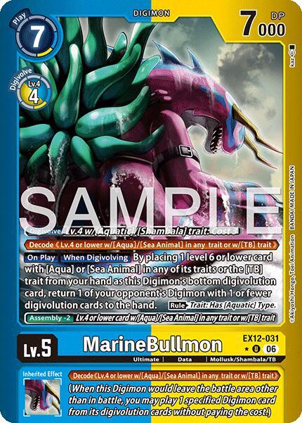 MarineBullmon (Limited Foil)