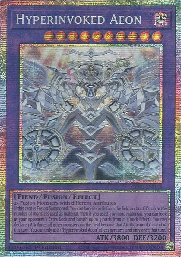 Hyperinvoked Aeon (Starlight Rare) (CORI-EN033) - Yu-Gi-Oh!
