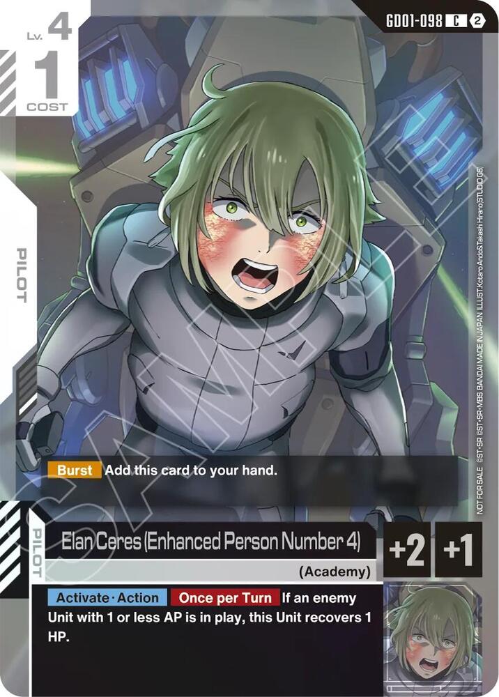 Elan Ceres (Enhanced Person Number 4) (Store Tournament Participation Pack 05)