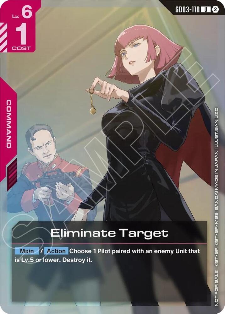Eliminate Target (Store Tournament Participation Pack 05)
