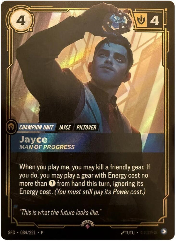 Jayce, Man of Progress - Riftbound: League of Legends TCG