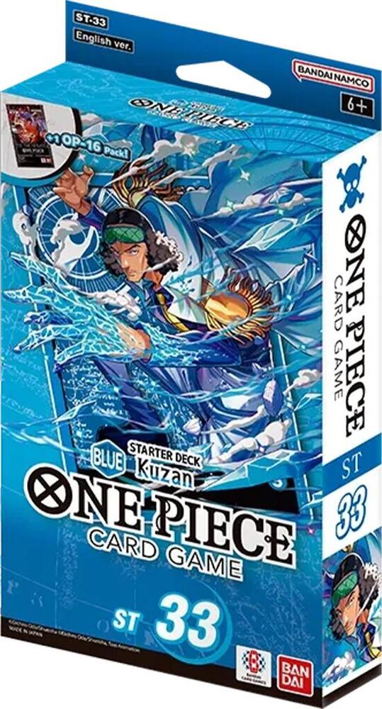 Starter Deck 33: BLUE Kuzan - One Piece Card Game
