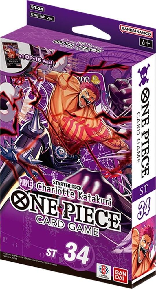 Starter Deck 34: PURPLE Charlotte Katakuri - One Piece Card Game