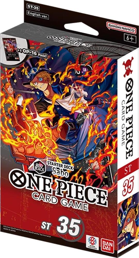 Starter Deck 35: RED/BLACK Sabo - One Piece Card Game