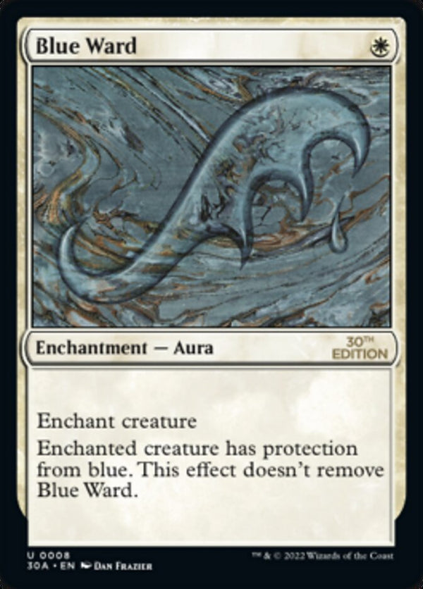 Blue Ward [30th Anniversary Edition] - Magic: The Gathering