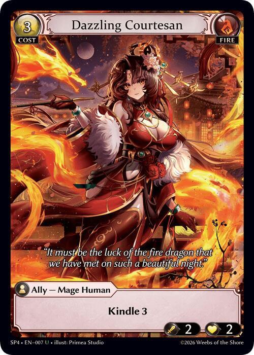 Dazzling Courtesan (Curio Foil)