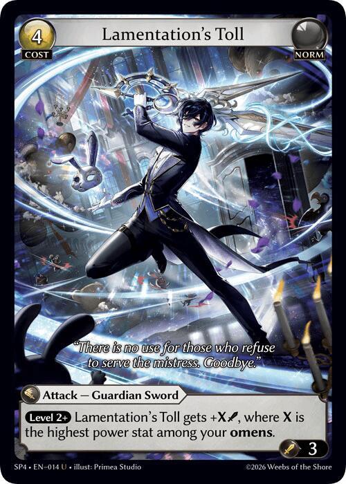 Lamentation's Toll (Curio Foil)