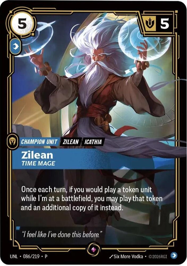 Zilean, Time Mage - Riftbound: League of Legends TCG